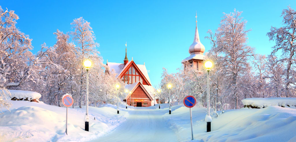 Séjour givré en Laponie suédoise