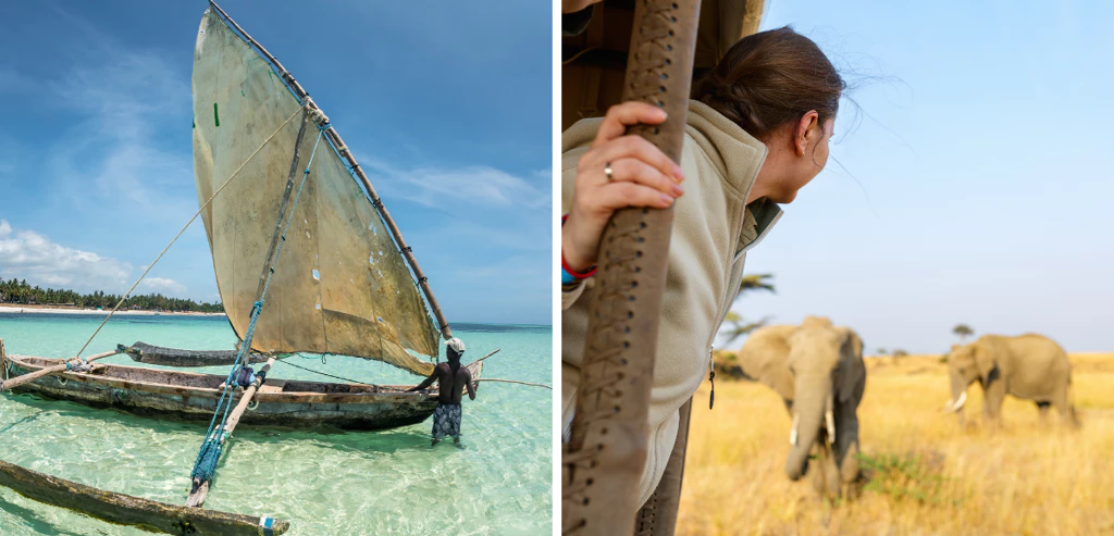 Farniente & safari au Kenya